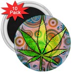 Ganja 3  Magnet (10 pack)