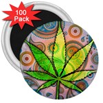 Ganja 3  Magnet (100 pack)