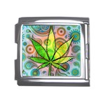 Ganja Mega Link Italian Charm (18mm)