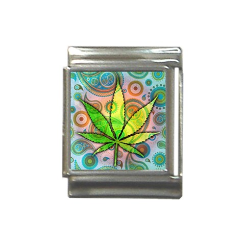 Ganja Italian Charm (13mm) from ArtsNow.com Front