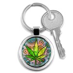 Ganja Key Chain (Round)