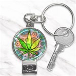 Ganja Nail Clippers Key Chain