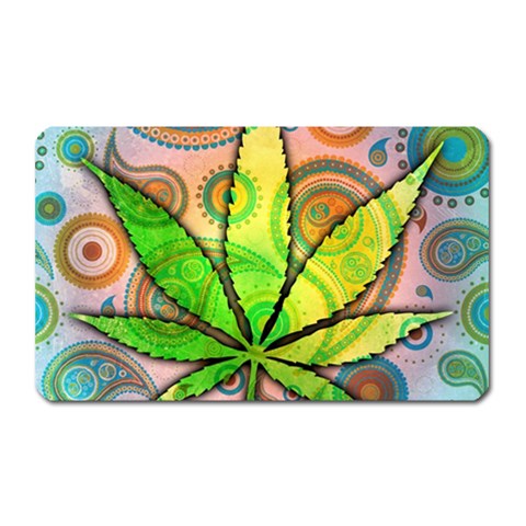 Ganja Magnet (Rectangular) from ArtsNow.com Front