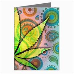 Ganja Greeting Card from ArtsNow.com Left