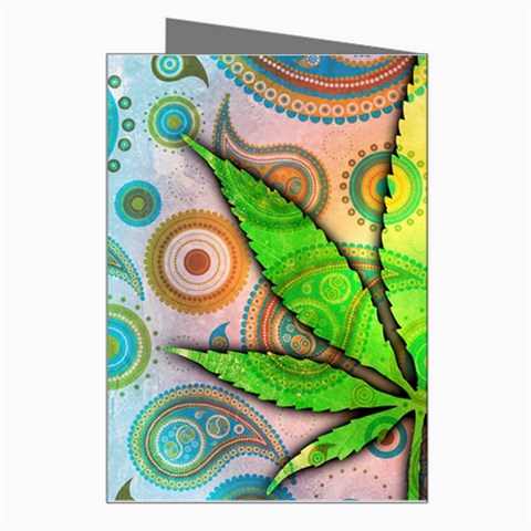 Ganja Greeting Card from ArtsNow.com Right