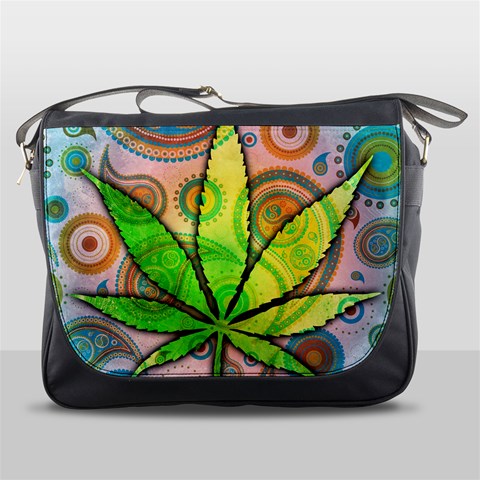 Ganja Messenger Bag from ArtsNow.com Front
