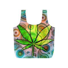Ganja Full Print Recycle Bag (S) from ArtsNow.com Front