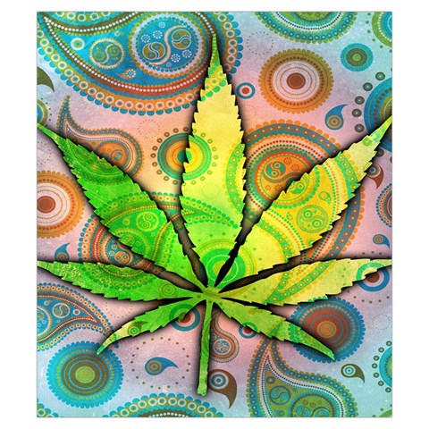 Ganja Drawstring Pouch (Small) from ArtsNow.com Front