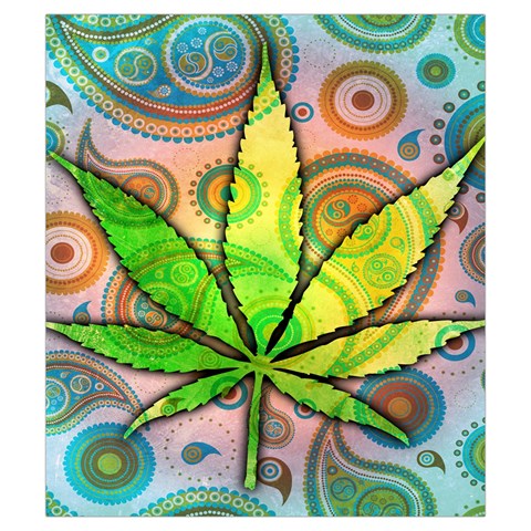 Ganja Drawstring Pouch (Small) from ArtsNow.com Back