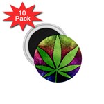 Pot Leaf 1.75  Magnet (10 pack) 