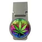 Pot Leaf Money Clip (Round)