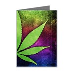 Pot Leaf Mini Greeting Card