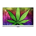 Pot Leaf Business Card Holder