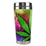 Pot Leaf Stainless Steel Travel Tumbler