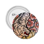 White Tiger 2.25  Button