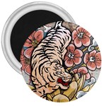 White Tiger 3  Magnet