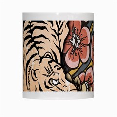 White Tiger White Mug from ArtsNow.com Center