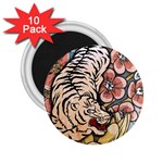 White Tiger 2.25  Magnet (10 pack)