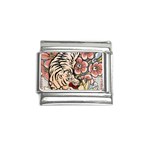 White Tiger Italian Charm (9mm)