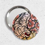 White Tiger 2.25  Handbag Mirror