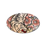 White Tiger Sticker (Oval)