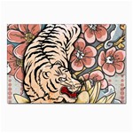 White Tiger Postcard 4  x 6 