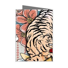 White Tiger Mini Greeting Card from ArtsNow.com Right