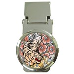 White Tiger Money Clip Watch