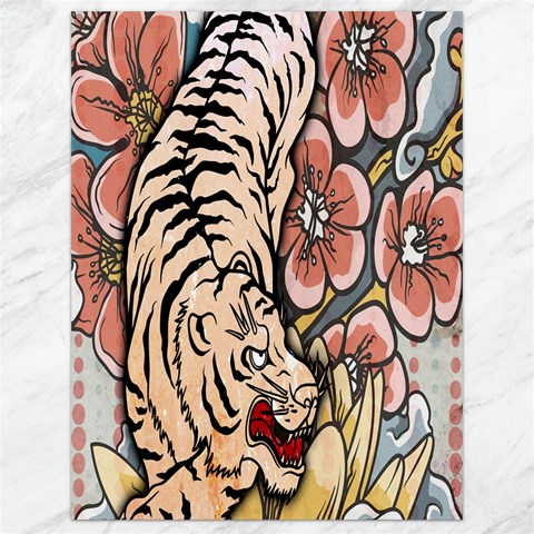 White Tiger Canvas 18  x 24  from ArtsNow.com 17.8 x23.08  Canvas - 1