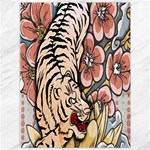 White Tiger Canvas 36  x 48 
