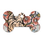 White Tiger Dog Tag Bone (Two Sides)