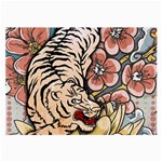 White Tiger Glasses Cloth (Large, Two Sides)