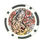 White Tiger Poker Chip Card Guard