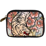 White Tiger Digital Camera Leather Case