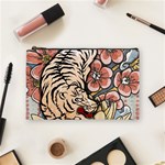 White Tiger Cosmetic Bag (Medium)