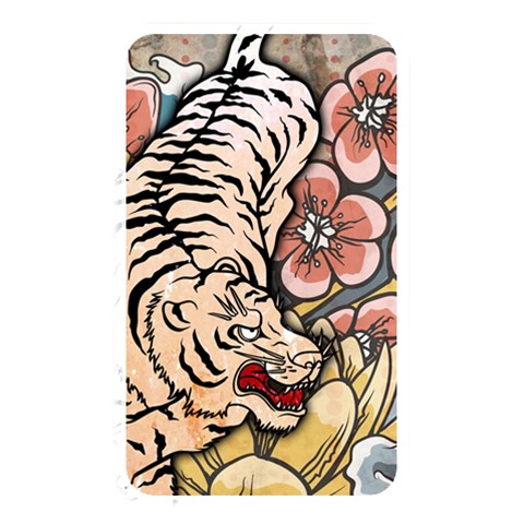 White Tiger Memory Card Reader (Rectangular) from ArtsNow.com Front
