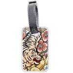 White Tiger Luggage Tag (two sides)