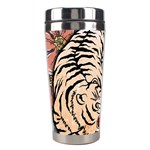White Tiger Stainless Steel Travel Tumbler