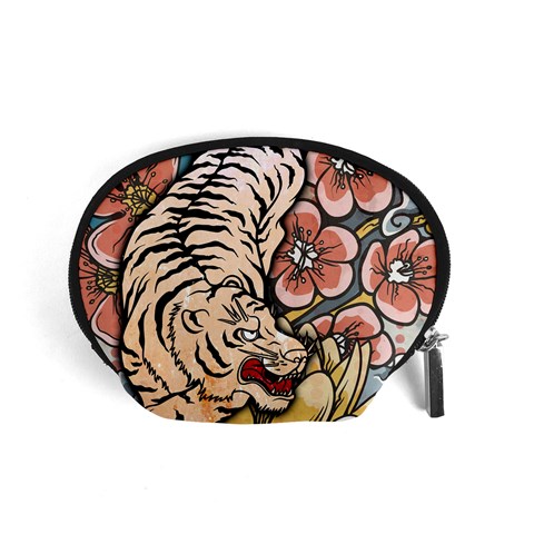 White Tiger Accessory Pouch (Small) from ArtsNow.com Front