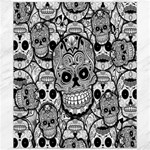 Sugar Skulls   Black And White Canvas 20  x 24 