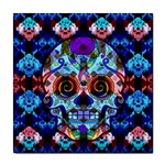 Sugar Skulls   Hypno Tile Coaster