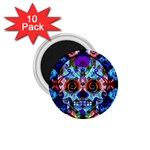 Sugar Skulls   Hypno 1.75  Magnet (10 pack) 