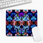 Sugar Skulls   Hypno Large Mousepad