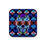 Sugar Skulls   Hypno Rubber Coaster (Square)