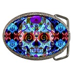 Sugar Skulls   Hypno Belt Buckle