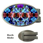 Sugar Skulls   Hypno Money Clip (Oval)