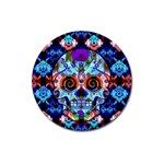 Sugar Skulls   Hypno Magnet 3  (Round)