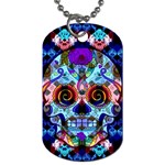 Sugar Skulls   Hypno Dog Tag (One Side)