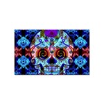 Sugar Skulls   Hypno Sticker Rectangular (100 pack)