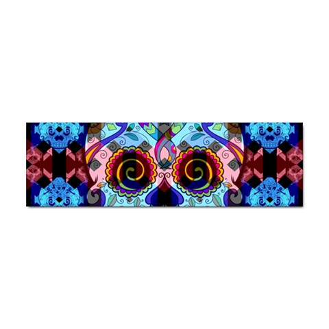 Sugar Skulls   Hypno Sticker Bumper (100 pack) from ArtsNow.com Front